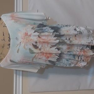 Lavish Floral plus top